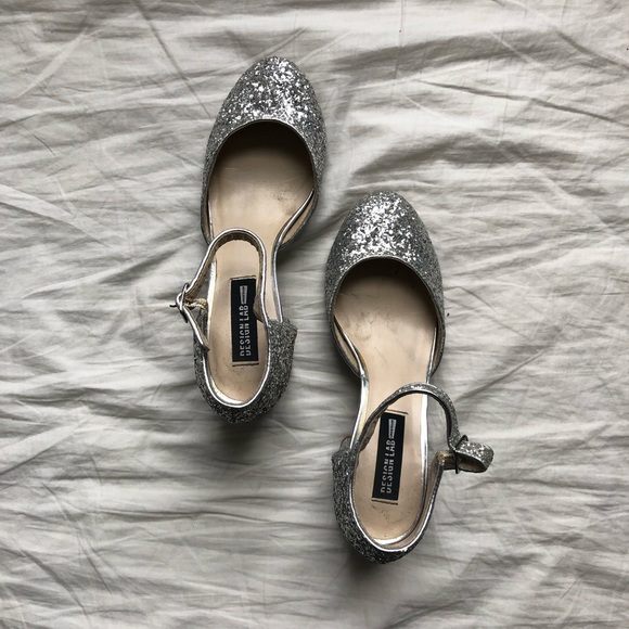 Design Lab Glitter Heels - Picture 2 of 5